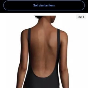 Adidas Logo One Piece  Swim Suit Size M